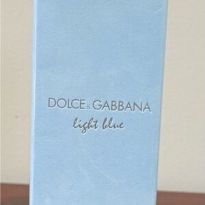 Dolce & Gabbana Light Blue Fragrance Eau de Toilette - NIB 3.3 oz